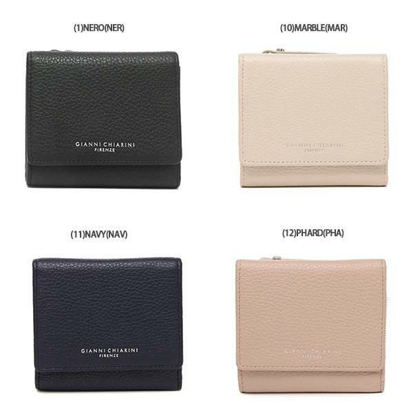 ジャンニキアリーニ 三つ折り財布 コンパクト財布 レディース GIANNI CHIARINI PF5080 GRN 詳細画像