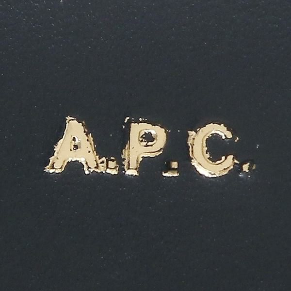 アーペーセー コインケース リーゼ ミニ財布 二つ折り財布 ネイビー メンズ レディース APC F63166 PXAWV IAK 詳細画像