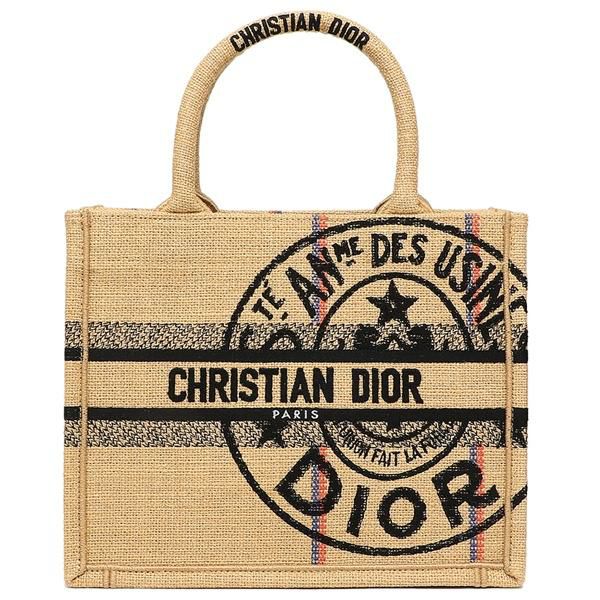 クリスチャンディオール トートバッグ ブックトート ベージュ レディース Christian Dior M1265ZRUW 918U 詳細画像