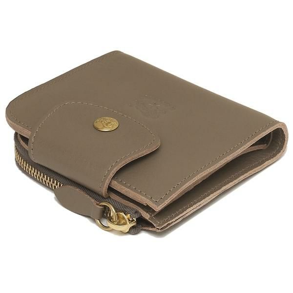 イルビゾンテ 二つ折り財布 ミニ財布 グレー メンズ レディース IL BISONTE SMW175 PV0005 GY107 詳細画像
