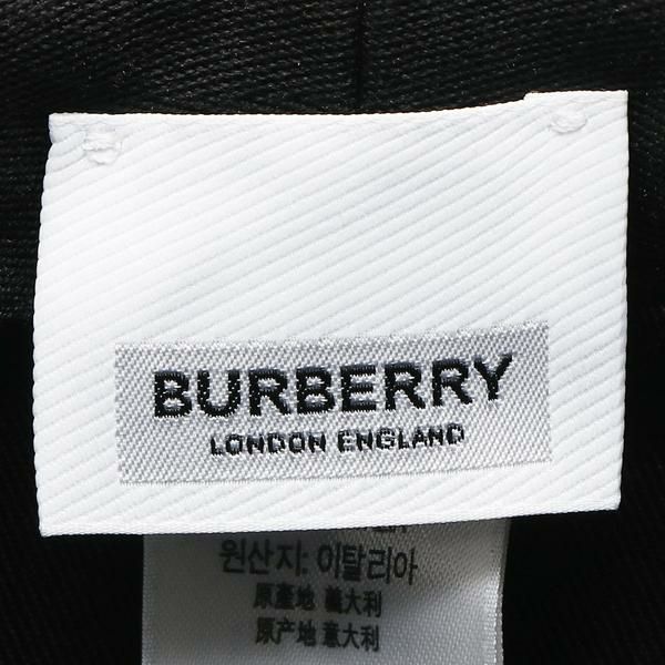 バーバリー ハット 帽子 バケットハット ネイビー メンズ レディース BURBERRY 8058583 A1960 詳細画像
