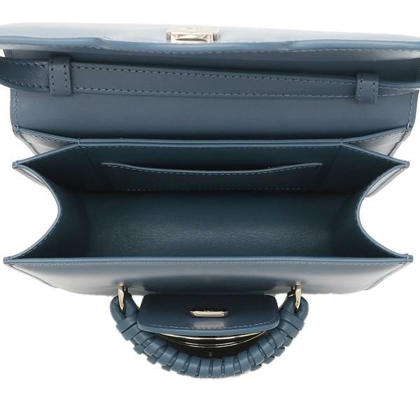 クロエ ショルダーバッグ カティ ネイビー レディース CHLOE