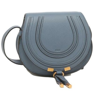 クロエ ショルダーバッグ カティ ネイビー レディース CHLOE