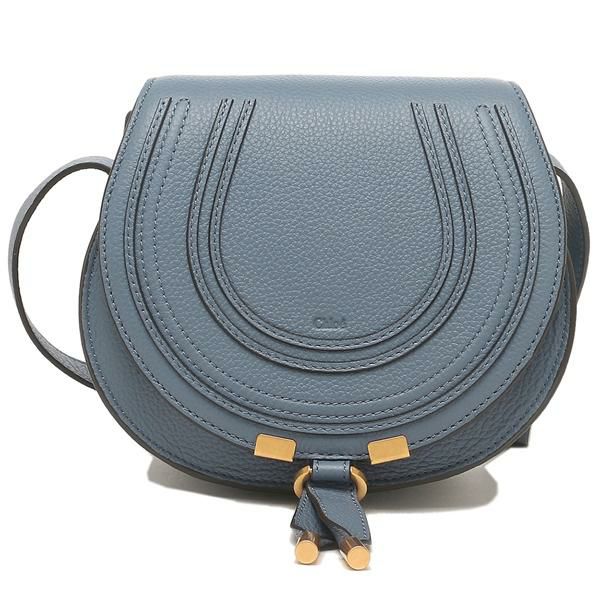 クロエ ショルダーバッグ マーシー サドルバッグ ネイビー レディース CHLOE CHC22AS680I31 4D8 詳細画像
