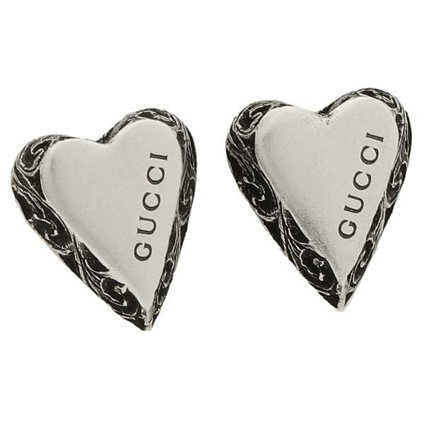 グッチ ピアス アクセサリー ハート シルバー レディース GUCCI 678901 J8400 0728