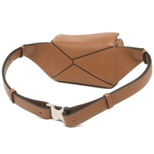 ロエベ ボディバッグ ショルダーバッグ パズル バムバッグ ミニサイズ ウエストバッグ ブラウン メンズ LOEWE B510U89X02 2530 詳細画像