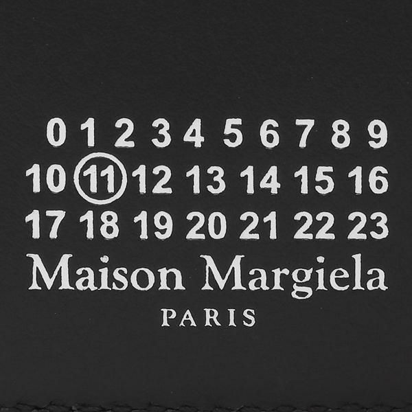 メゾンマルジェラ 三つ折り財布 ミニ財布 ブラック メンズ レディース Maison Margiela S56UI0136 P4985 T8013 詳細画像