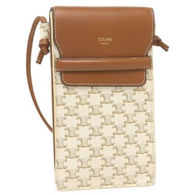 CELINE ショルダーバッグ アヴァ Mサイズ ロゴ 196923ER6 04LU CELINE セリーヌ ショルダーバッグ アヴァ Mサイズ ロゴ