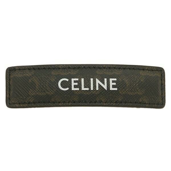 セリーヌ クリップ ヘアアクセサリー バレッタ ゴールド タン レディース CELINE 46Z962TSC 04GT 詳細画像