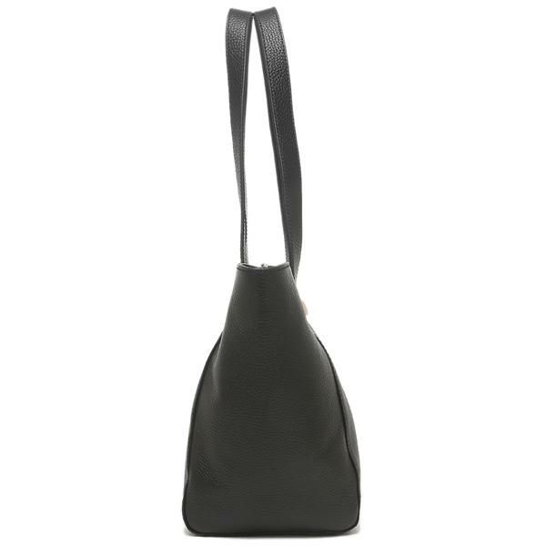 極美品 フルラ 286 アフロディーテ トートバッグ 肩掛け シボ革 黒