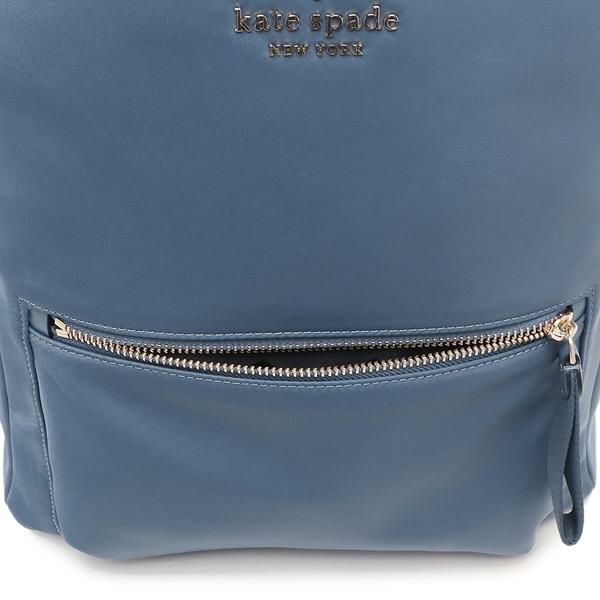 ケイトスペード アウトレット リュック チェルシー バックパック ブルー レディース KATE SPADE WKR00574 404 A4対応 詳細画像