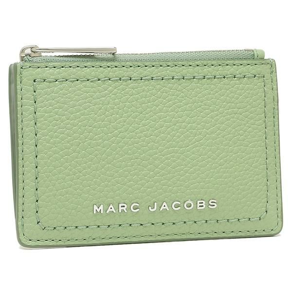 マークジェイコブス アウトレット 定期入れ パスケース コインケース ミニ財布 グリーン レディース MARC JACOBS M0016972 331