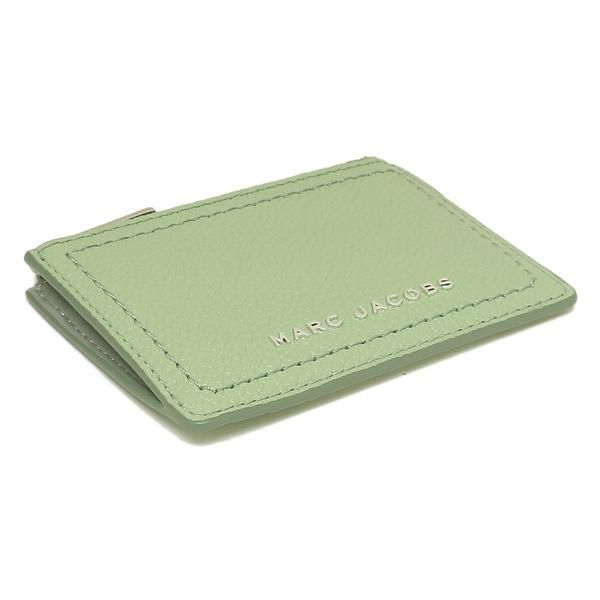 マークジェイコブス アウトレット 定期入れ パスケース コインケース ミニ財布 グリーン レディース MARC JACOBS M0016972 331 詳細画像