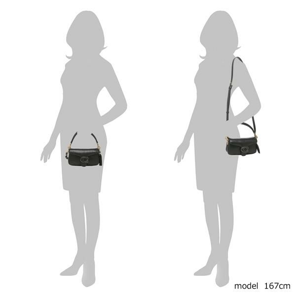 コーチ ショルダーバッグ ピロー ブラック レディース COACH C3880 B4BK 詳細画像