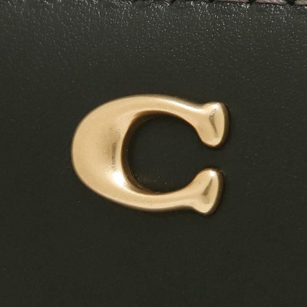 コーチ 二つ折り財布 ミニ財布 ブラック レディース COACH C8435 B4BK 詳細画像