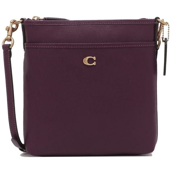 コーチ ショルダーバッグ キット パープル レディース COACH CC526 B4RPS 詳細画像