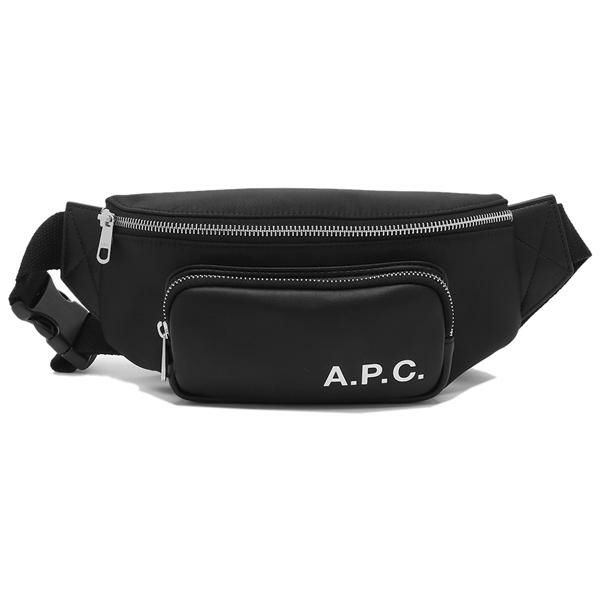 アーペーセー ボディバッグ ウエストバッグ ウエストポーチ ベルトバッグ ヒップバッグ ブラック メンズ APC H62167 PAADY LZZ 詳細画像