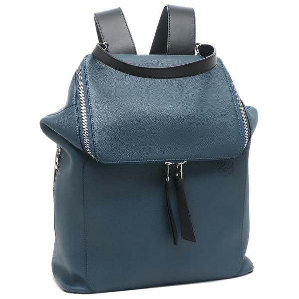 ロエベ リュック バックパック ゴヤ ブルー メンズ LOEWE 31612DS53 5820 A4対応