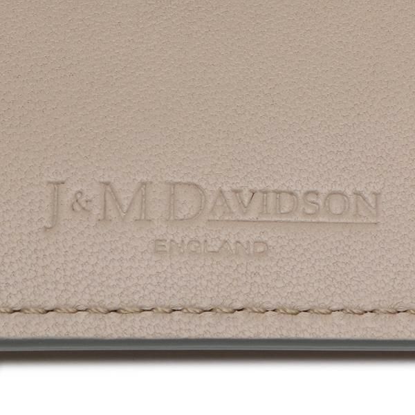 ジェイアンドエムデヴィッドソン 二つ折り財布 ベージュ レディース J&M DAVIDSON SMZA1XX SCXX 951S 詳細画像
