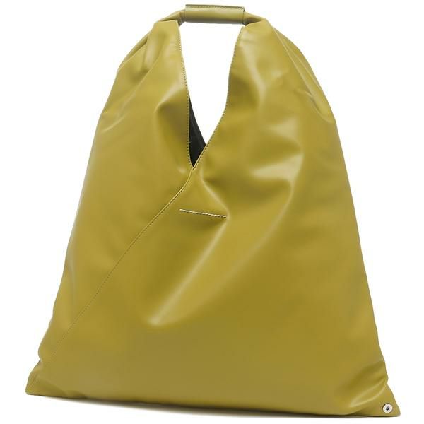 エムエムシックス メゾンマルジェラ トートバッグ ジャパニーズバッグ グリーン レディース MM6 Maison Margiela S54WD0039 P4313 T7300 A4対応 詳細画像