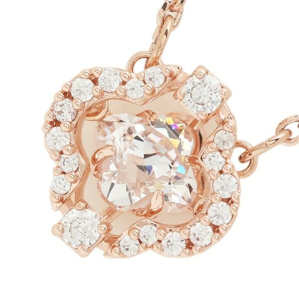 スワロフスキー ネックレス アクセサリー スパークリング ダンス ピンクゴールド レディース SWAROVSKI 5642928 詳細画像