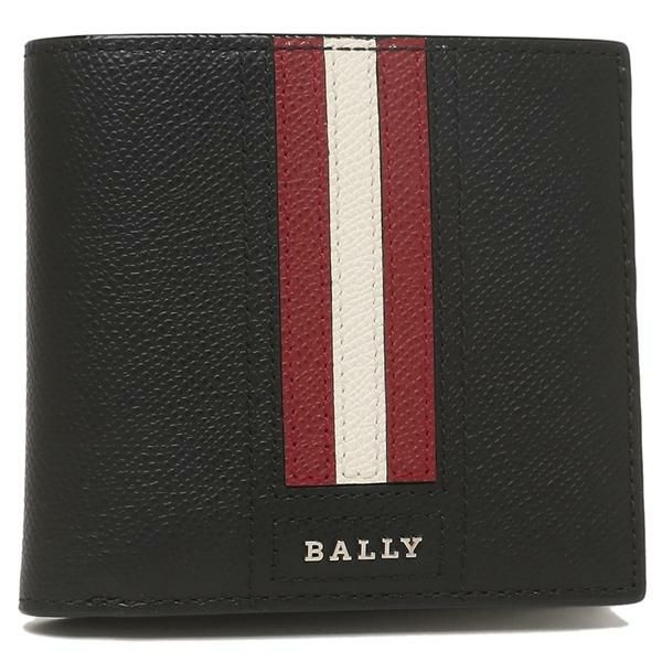 バリー 二つ折り財布 テイゼル ブラック メンズ BALLY 6218013 589877 F010