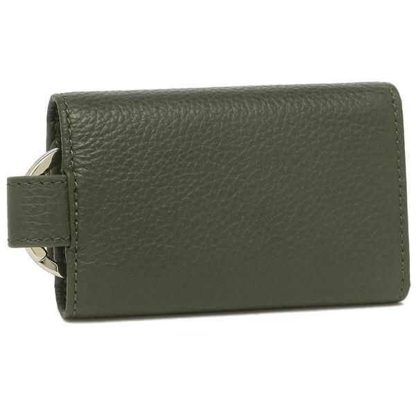 ヴィヴィアンウエストウッド キーケース グレインレザー グリーン メンズ レディース VIVIENNE WESTWOOD 51120007 L001J M410 詳細画像