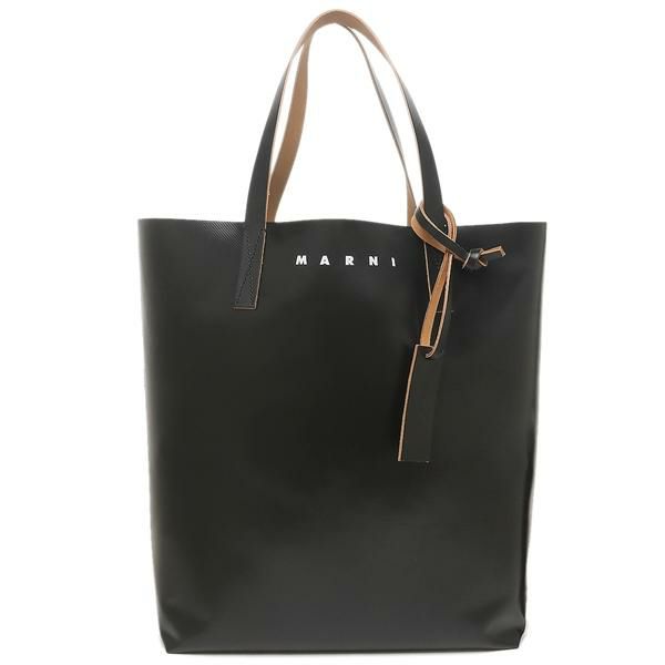 マルニ トートバッグ ブラック マルチカラー メンズ レディース MARNI SHMQ000A11 P5066 LPN99 A4対応 詳細画像