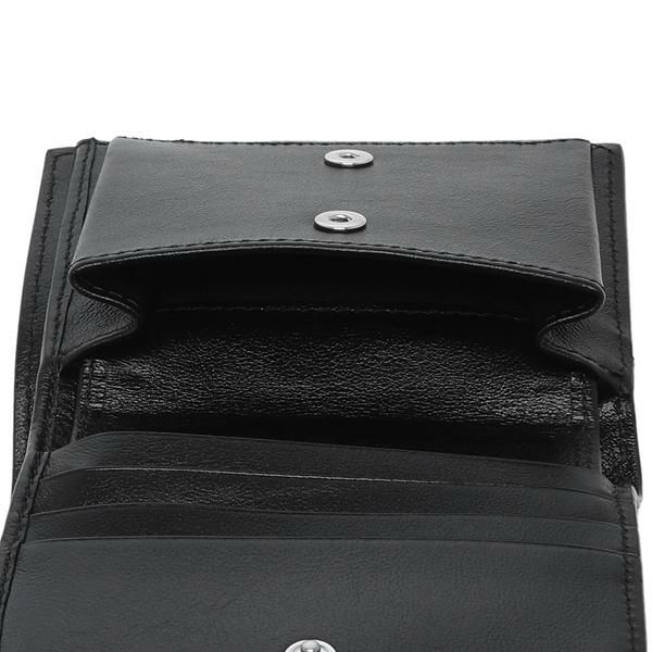 マルニ 二つ折り財布 ミニ財布 ネイビー ブラック メンズ MARNI PFMI0051U0 P2644 Z592B 詳細画像