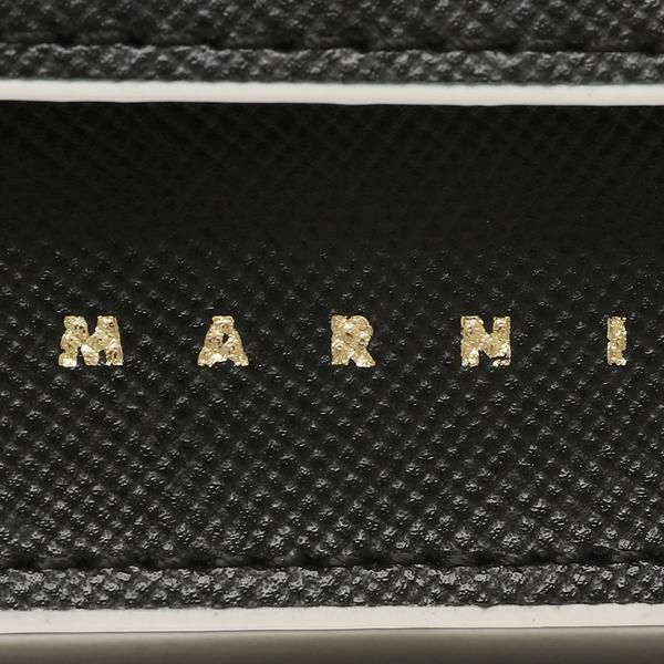 マルニ カードケース トランク ブラック メンズ レディース MARNI PFMOT05ULP LV520 Z589W 詳細画像