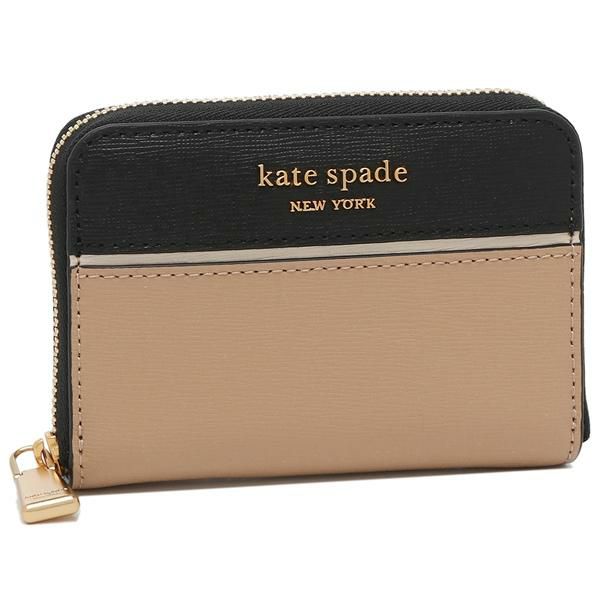 ケイトスペード カードケース コインケース モーガン ミニ財布 ブラウンマルチ レディース KATE SPADE K8958 250