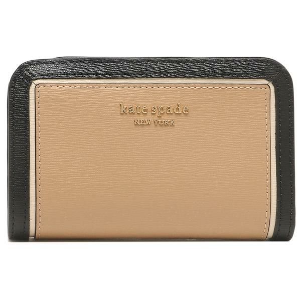 ケイトスペード 二つ折り財布 モーガン ミニ財布 ブラウンマルチ レディース KATE SPADE K8965 250 詳細画像