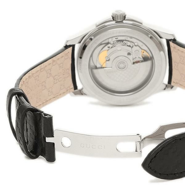 グッチ 時計 GUCCI YA126430 Gタイムレス メンズ腕時計 ウォッチ ブラック/シルバー 詳細画像