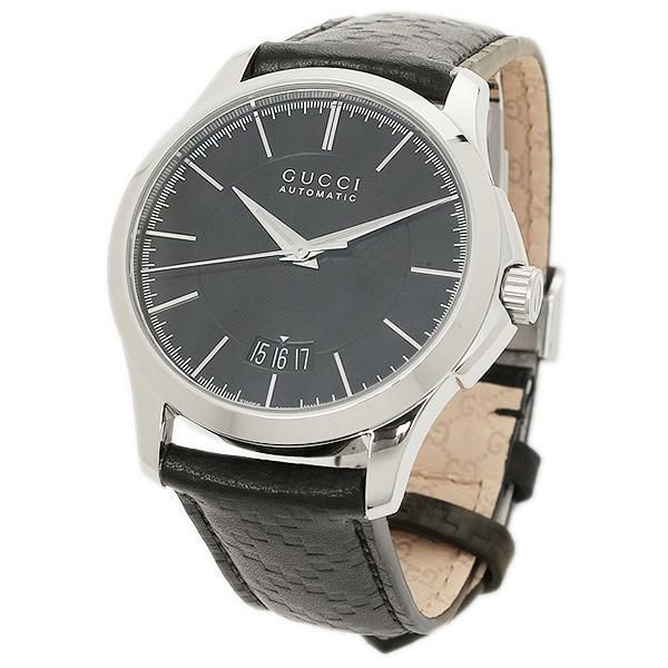 グッチ 時計 GUCCI YA126430 Gタイムレス メンズ腕時計 ウォッチ ブラック/シルバー 詳細画像