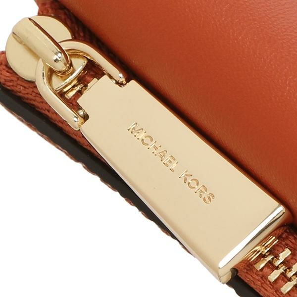 マイケルコース 三つ折り財布 グリニッジ ミニ財布 オレンジ レディース MICHAEL KORS 32F2GGRE6I 855 詳細画像