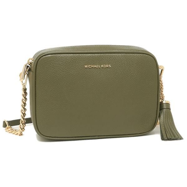 マイケルコース ショルダーバッグ ジェットセット カメラバッグ カーキ レディース MICHAEL KORS 32F7GGNM8L 333