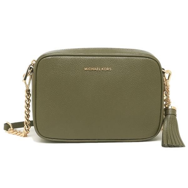 マイケルコース ショルダーバッグ ジェットセット カメラバッグ カーキ レディース MICHAEL KORS 32F7GGNM8L 333 詳細画像