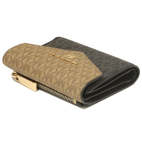 マイケルコース 三つ折り財布 ジェットセット チャーム ミニ財布 ベージュマルチ レディース MICHAEL KORS 32S1GT9E6B 293 詳細画像