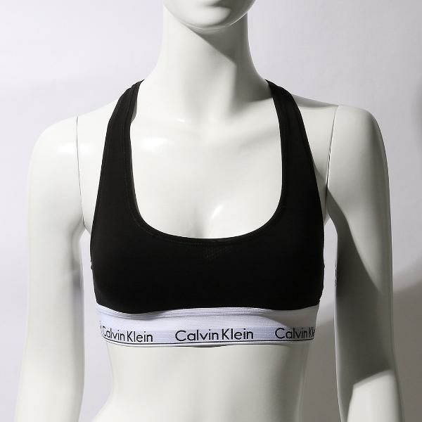 カルバンクライン アウトレット ブラレット ブラック レディース CALVIN KLEIN F3785 001 詳細画像