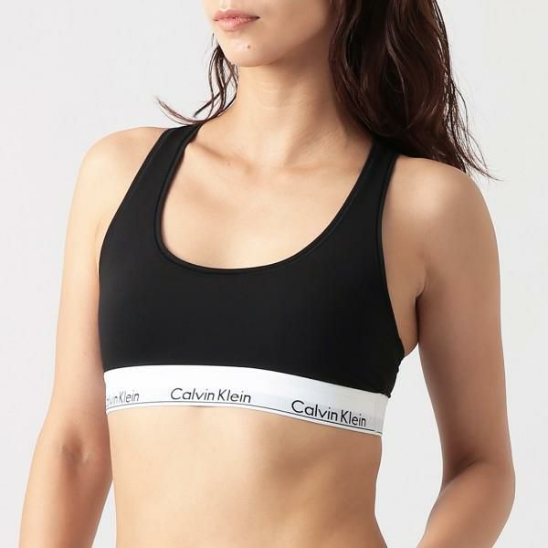 カルバンクライン アウトレット ブラレット ブラック レディース CALVIN KLEIN F3785 001 詳細画像