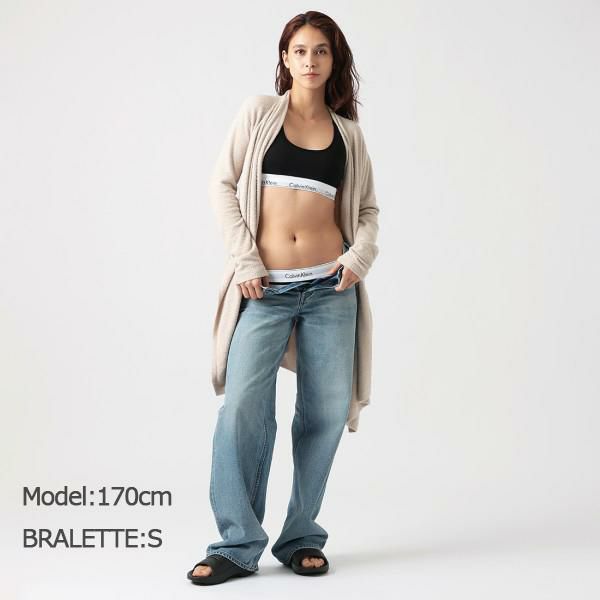 カルバンクライン アウトレット ブラレット ブラック レディース CALVIN KLEIN F3785 001 詳細画像