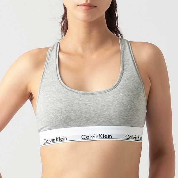 カルバンクライン アウトレット ブラレット グレー レディース CALVIN KLEIN F3785 020