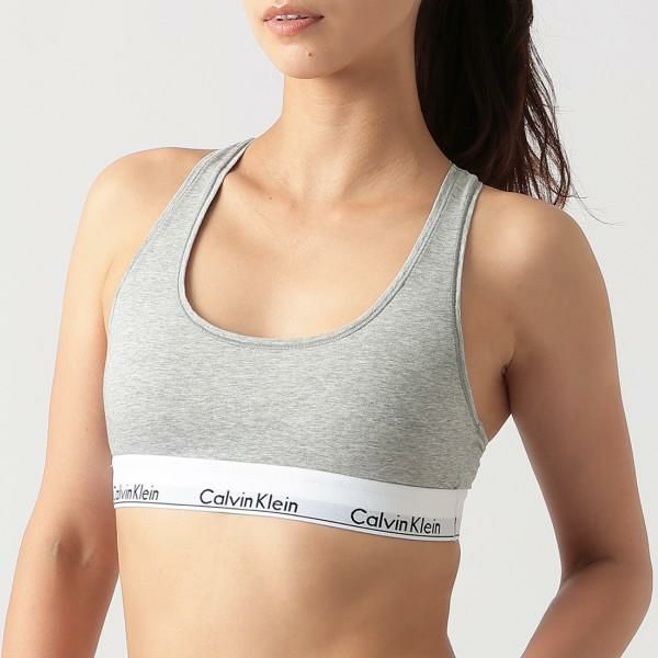 カルバンクライン アウトレット ブラレット グレー レディース CALVIN KLEIN F3785 020 詳細画像