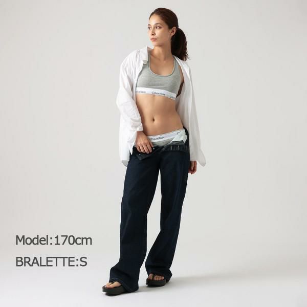 カルバンクライン アウトレット ブラレット グレー レディース CALVIN KLEIN F3785 020 詳細画像