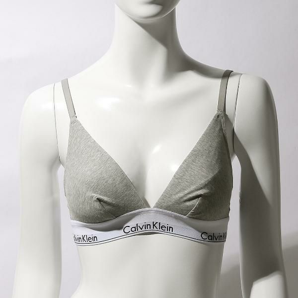 カルバンクライン アウトレット ブラジャー グレー レディース CALVIN KLEIN QF1061 020 詳細画像