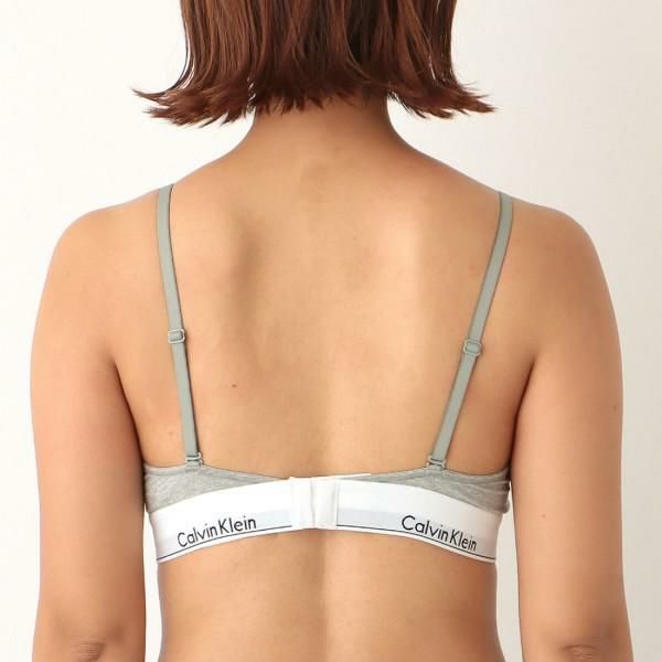 カルバンクライン アウトレット ブラレット グレー レディース CALVIN KLEIN QF5650 020 詳細画像