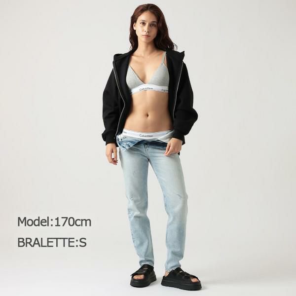 カルバンクライン アウトレット ブラレット グレー レディース CALVIN KLEIN QF5650 020 詳細画像