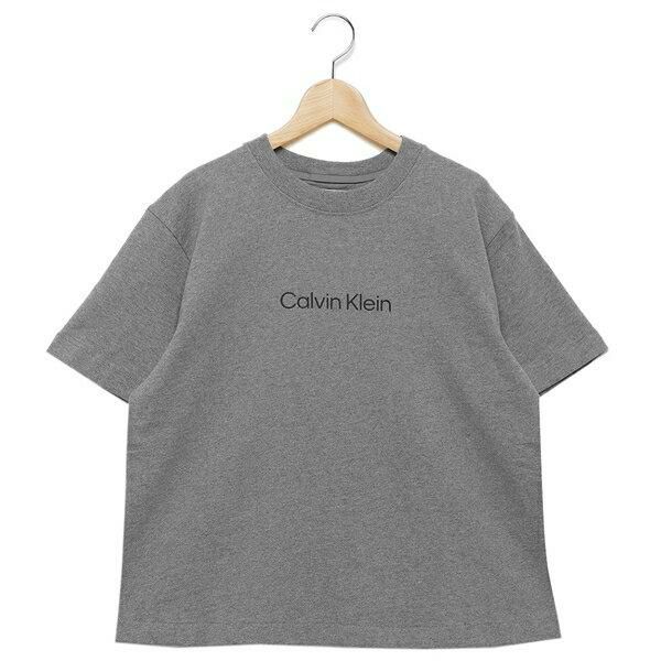 カルバンクライン アウトレット Tシャツ ロゴT グレー レディース CALVIN KLEIN SP40575286 GREY 詳細画像