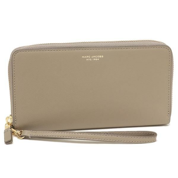 マークジェイコブス 長財布 スリム84 リストレット グレーベージュ レディース MARC JACOBS S171L03FA22 055