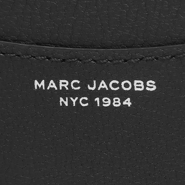 マークジェイコブス 二つ折り財布 スリム84 ミニ財布 ブラック レディース MARC JACOBS S174L03FA22 001 詳細画像